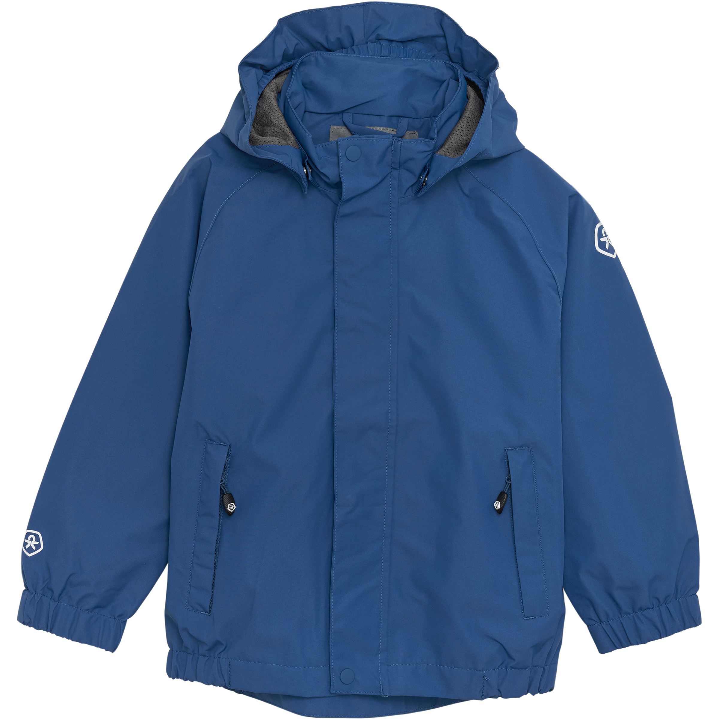 Color Kids Shell Kinder Regenjacke blau Größe 104 Trekking Winddicht Wasserabweisend