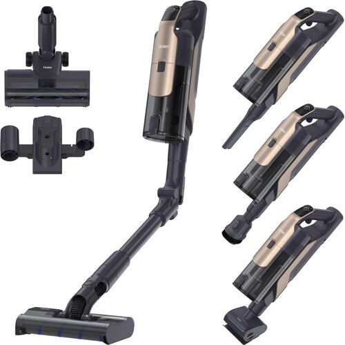 HAIER Aspirador Vertical  HCVM510PX 01 M5 Pet Flexi  21,6 V  100 Min. - Azul  Bronze