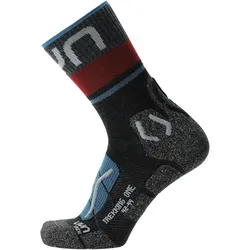 UYN, Damen, Sportsocken, Trekking One Merino (39 - 40), Blau, Grau