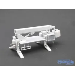 Scaletrucks Bausatz LKW Aufbau Arbeitsbühne weiß ST-0536