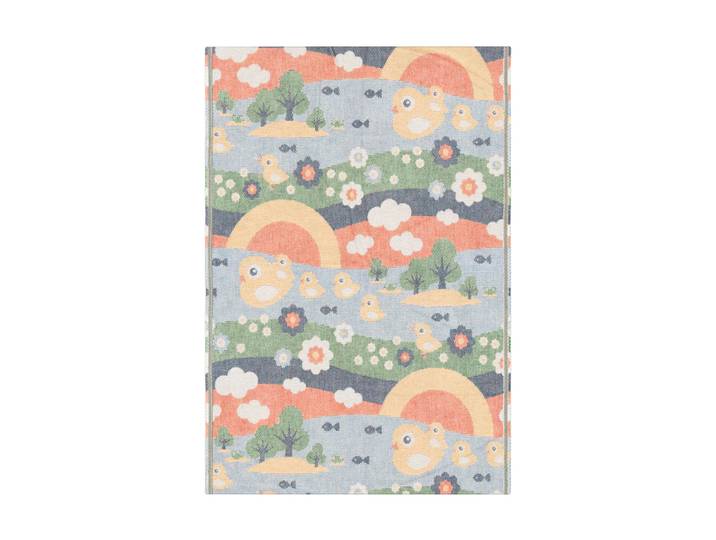 Ekelund Linneväveri Couverture bébé Ankdalen 72x105 cm Multi