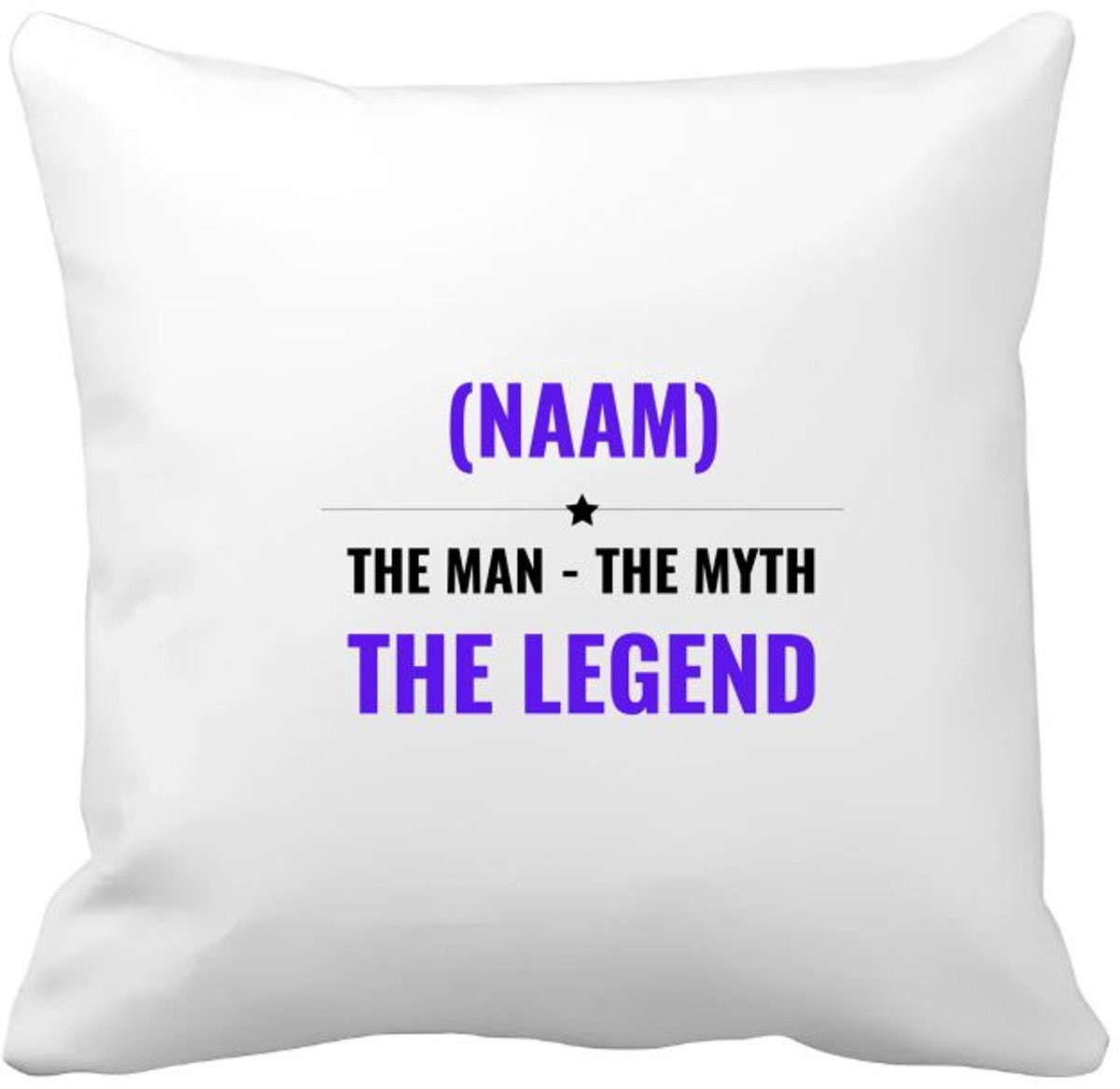 Akyol - The Man The Myth The Legend Gepersonaliseerd Kussenhoes - 40 x 40 cm