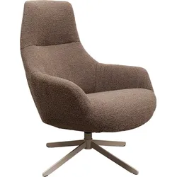 KARE DESIGN Sessel Mimi 70171 Stoff Braun Mocca
