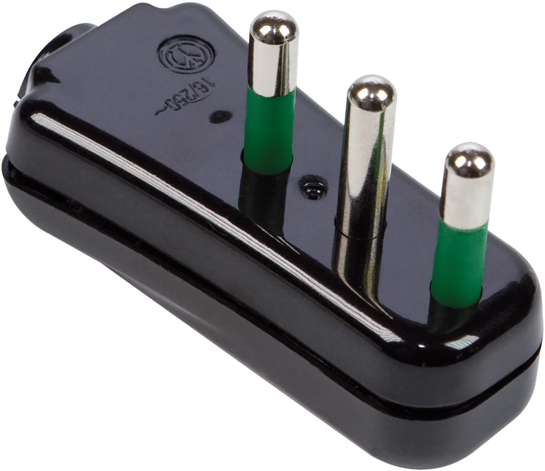 Fanton SPINA VOLANTE PIATTA  2P+T 16A COLORE NERO