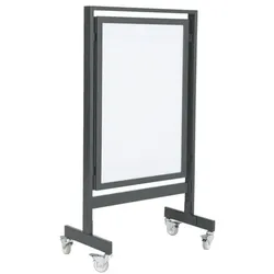 update displays Kundenstopper »SQUARE« A1 grau, 73x119.5x40 cm