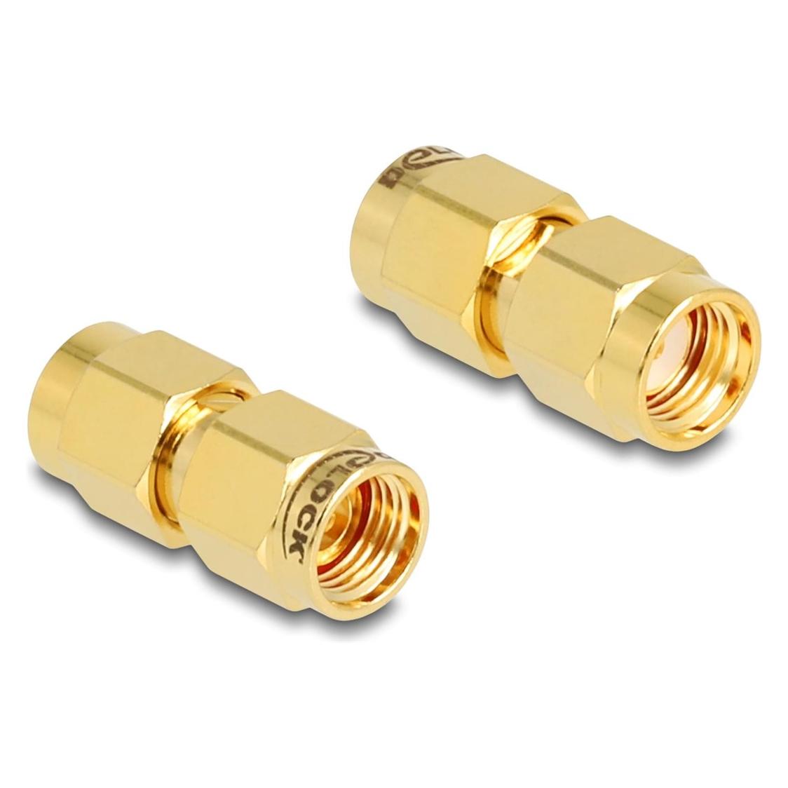 Delock Adapter RP-SMA Stecker zu RP-SMA Stecker (89838)