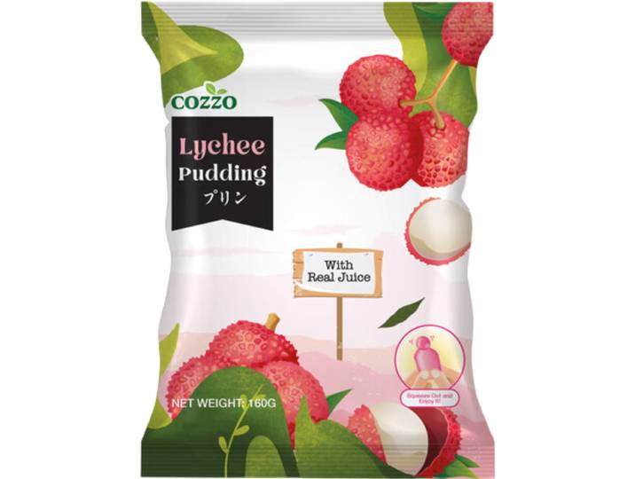 Cozzo Bonbons gélifiés au litchi 160 g