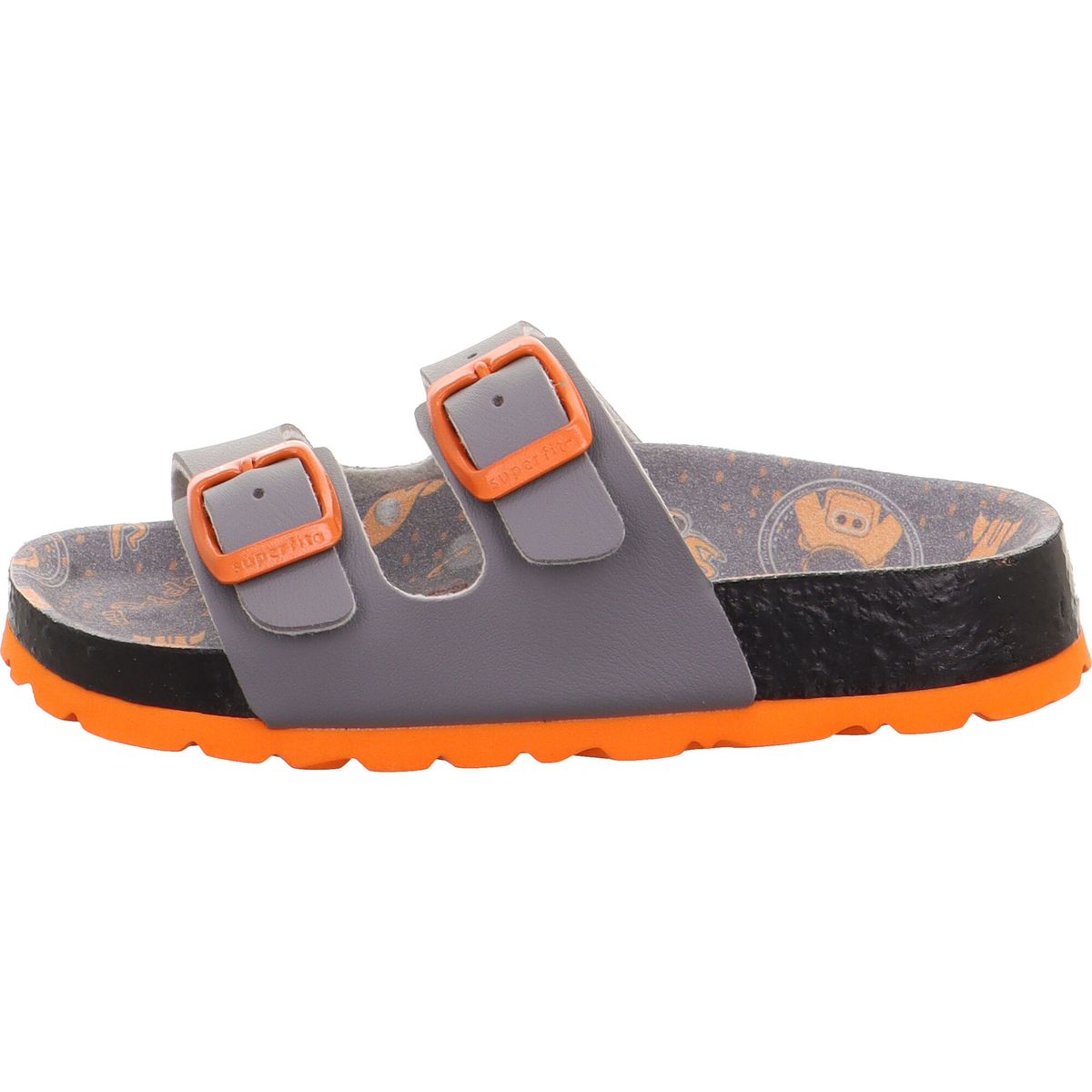 Superfit Fussbettpantoffel grau (2130) 38 1-800111-2130-38