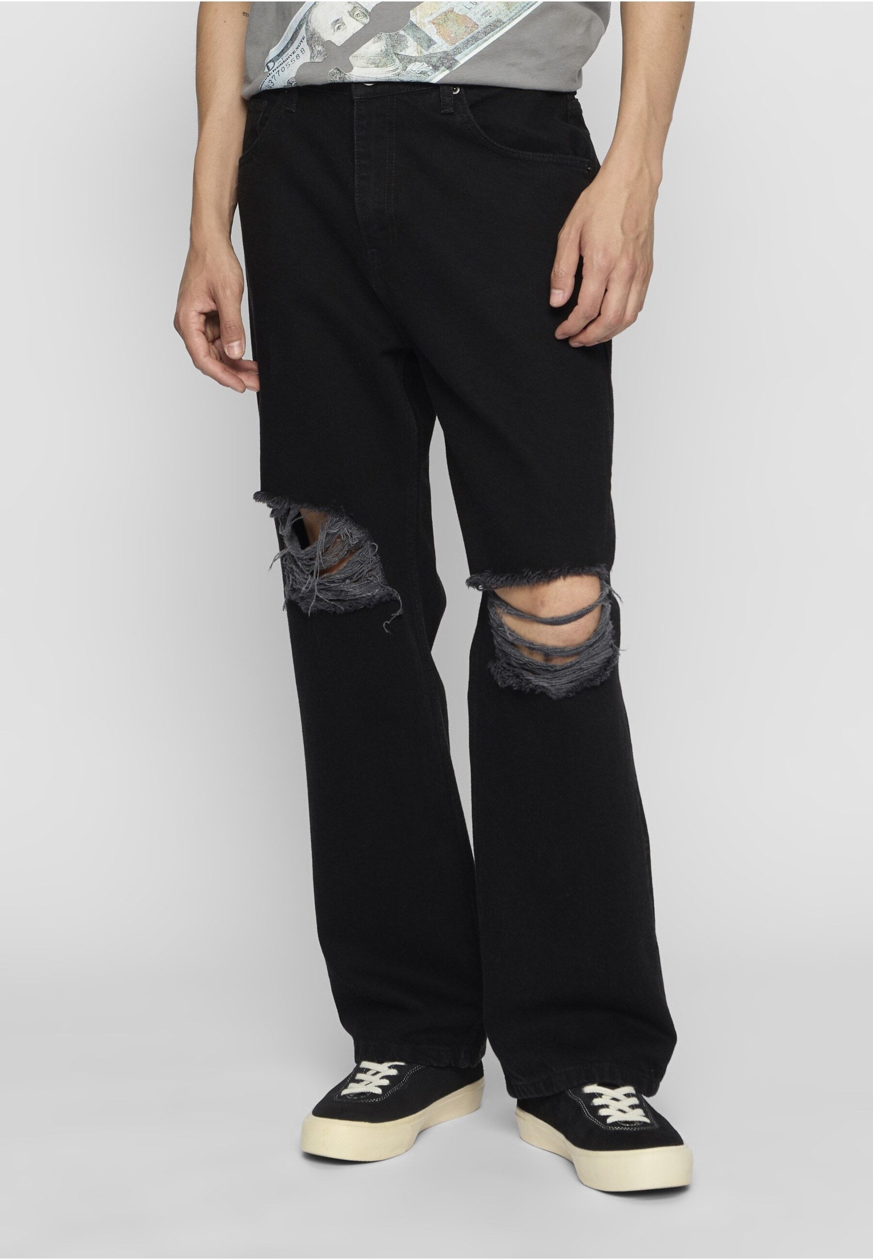 2Y Studios "2Y Studios 2Y Anduin Ripped Baggy Jeans"