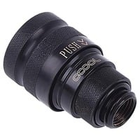 Eiszapfen Schnellverschluss Kupplung G1/4 AG - Deep Black schwarz