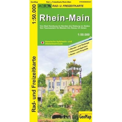 Rhein-Main Rad- und Freizeitkarte, Sonstige von GeoMap, GeoMap, 978-3-95965-044-1