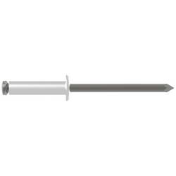 Gesipa 1433748 Spezial-Blindniete Stahl Aluminium 500 St.