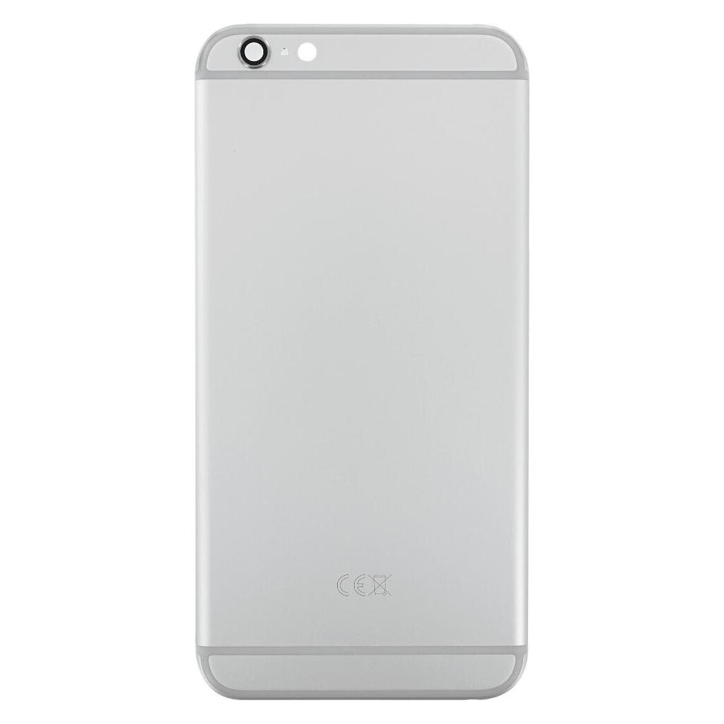 OEM Ersatz iPhone 6s Plus Rückseite Silber, ohne Logo (Apple iPhone 6s Plus) (25445807)