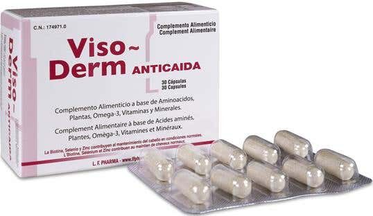VISODERM Viso-Derm Anticaída 30 cápsulas