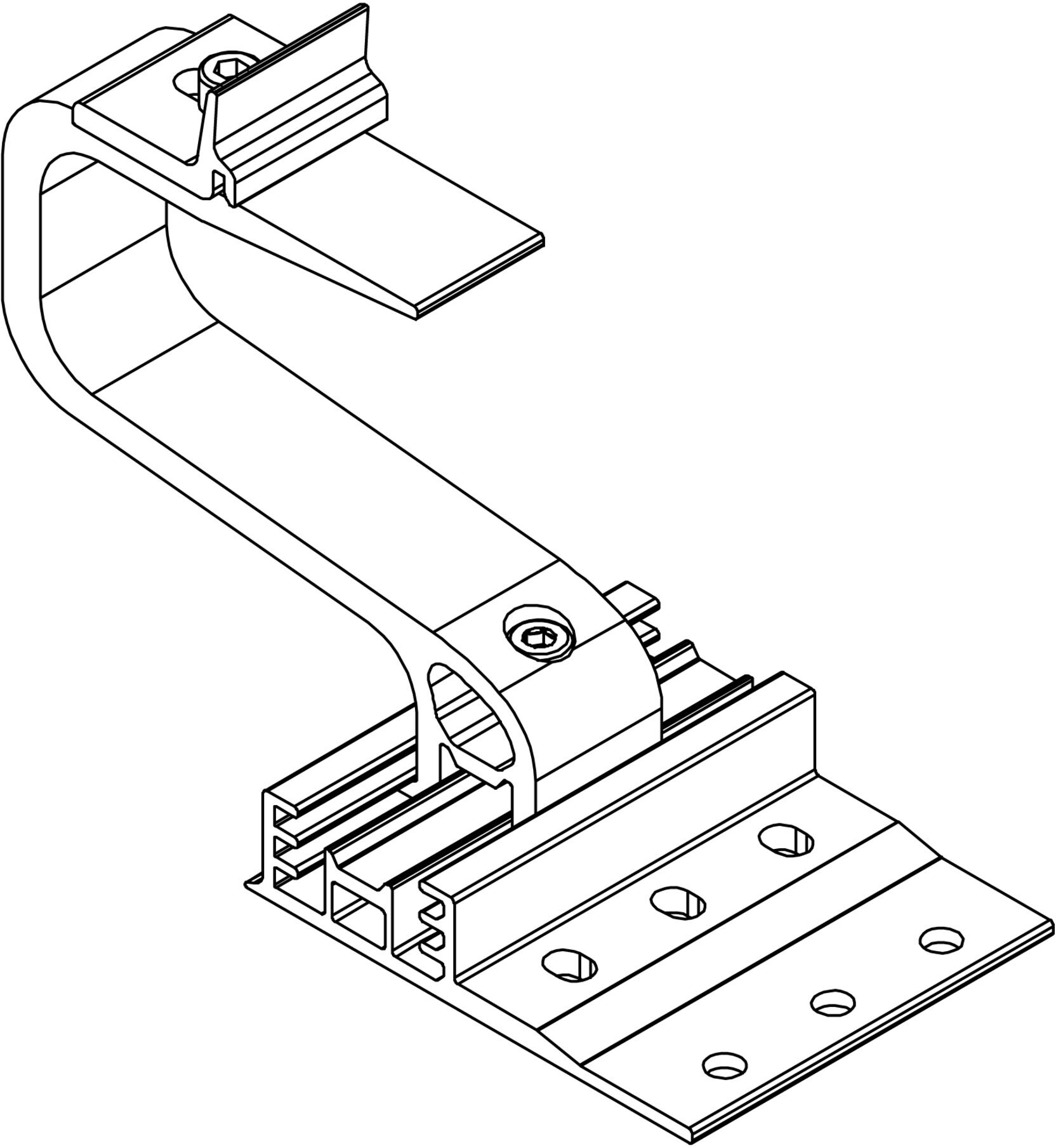 K2 Systems Dachhaken CrossHook 3S 2003215)