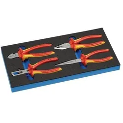 Knipex Werkzeugmodul 4-tlg.1/3-Modul VDE-Zangensatz