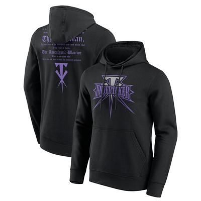 Kapuzenpullover FANATICS "Fanatics Hoodie WWE Wrestling The Undertaker", Herren, Gr. S, schwarz (mehrfarbig), 80% Baumwolle, 20% Polyester, Pullover Kapuzenpullover