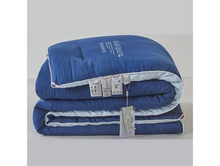 Couette en soie unie, nouvelle couette en soie de mûrier pour le printemps et l'automne, couette d'hiver épaisse pour dortoir, universelle toutes saisons