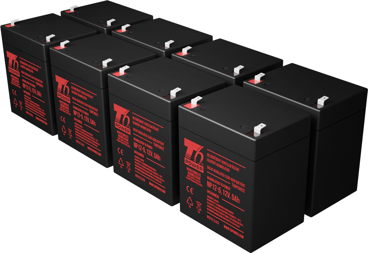 T6 Power Accubatterij voor APC Smart-UPS 3000VA, VRLA, 12V
