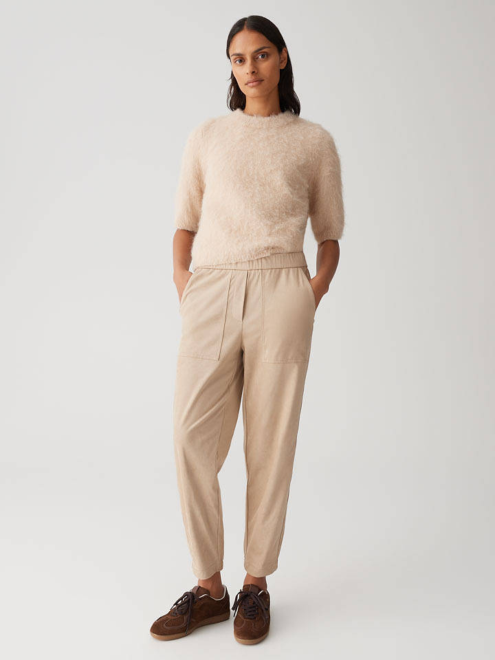 OPUS Hose "Myha" in Beige - 40