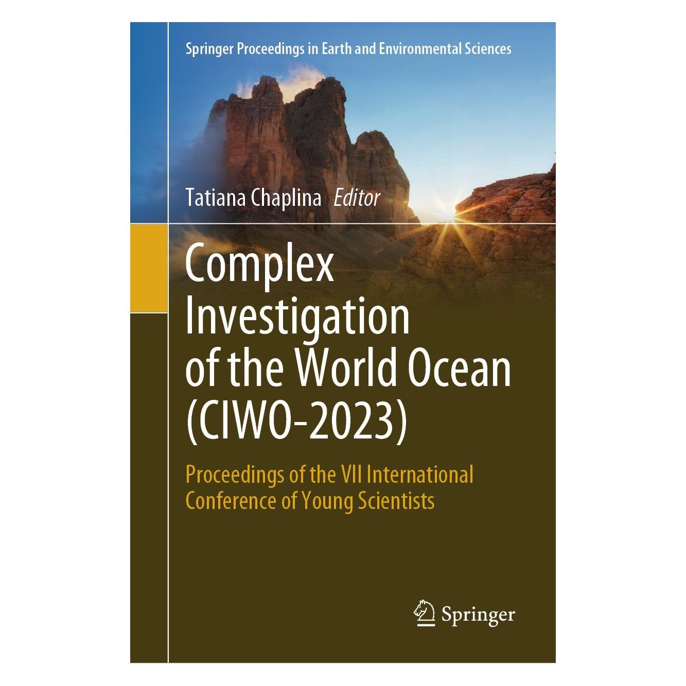 Springer Complex Investigation of the World Ocea (Englisch, Hardcover, Tatiana Chaplina) (9783031478505)