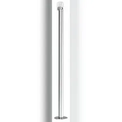 MOBINOX-Stehender Aschenbecher für reduzierte Räume 60x60x1064 mm.