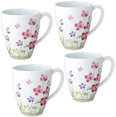 Noritake Bloomington Road Set of 4 Mugs, 16 oz.