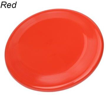 The Handy Homestead Silicone Flying Disk Toy For Dogs Durable, Interactive Training Disc For Puppies & Dogs red l