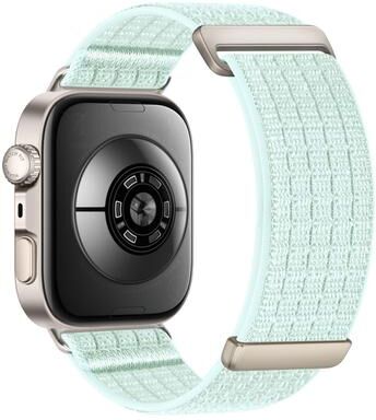 Everyday Crate Huawei Watch Fit 5 Fit 5 Pro Fit 4 Nylon Watch Band Breathable Hook And Loop Sport Strap light Mint