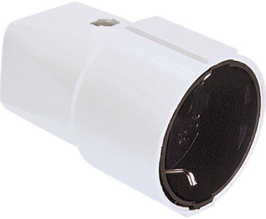 Bachmann Schutzkont.-Kupplung ws, PVC, Zentral 912.270)