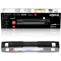 AQUAEL Leddy SlimDuo 16W Sunny Plant&Night schwarz