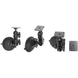 Brodit 202017 Pedestal Mounts 6", Smartphone Halterung, Schwarz