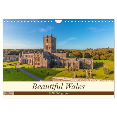 Beautiful Wales (Wall Calendar 2027 DIN A4 landscape), CALVENDO 12 Month Wall Calendar