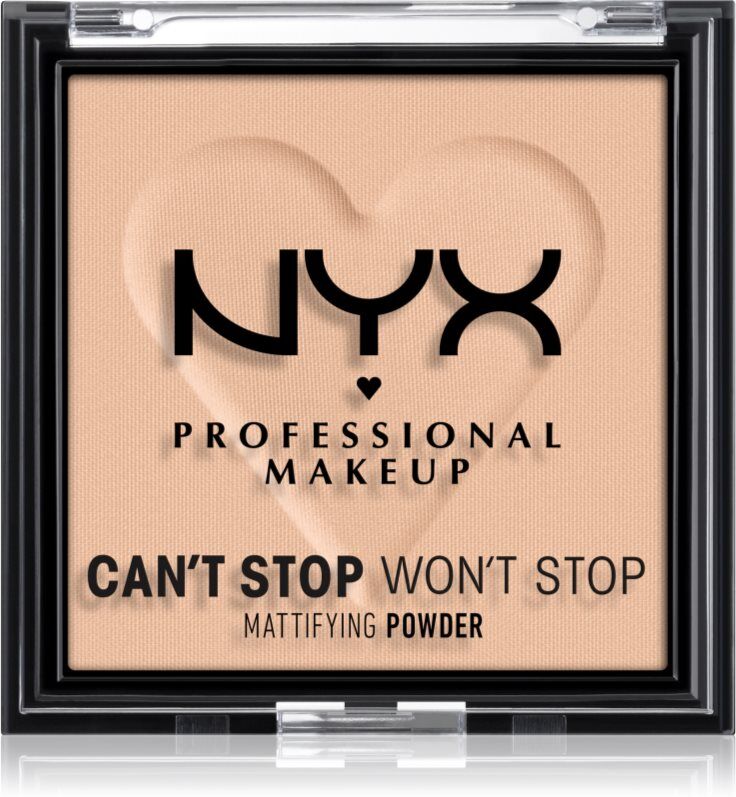 NYX Professional Makeup Can't Stop Won't Stop Mattifying Powder Mattifying Powder shade 03 Light Medium 6 g