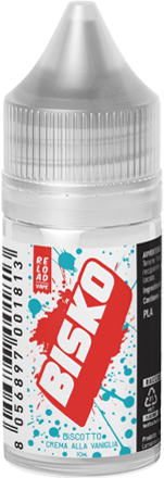 Reload Vape Bisko White Aroma Mini Shot 10ml Biscotto Crema Vaniglia