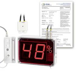 PCE Instruments PCE-G1A-ICA Digitalanzeige kalibriert (ISO)