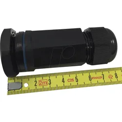 ALLNET ALLCABKV - Kabelverschraubung M25x1,5 Schwarz