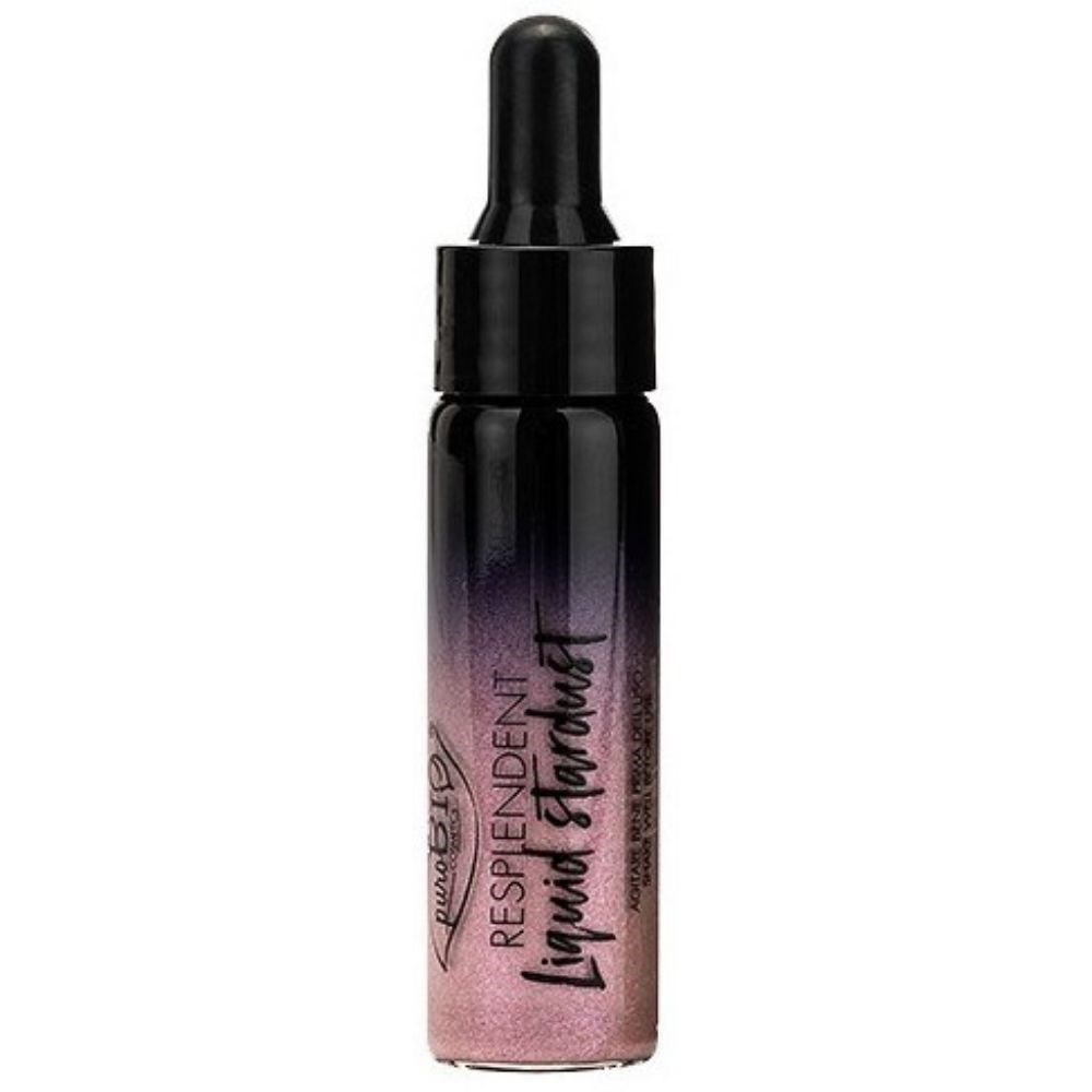 puroBio Resplendent Liquid Stardust Highlighter for Face and Body 12mL 03