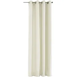 VORHANG PALERMO HxB 225x140 cm Creme