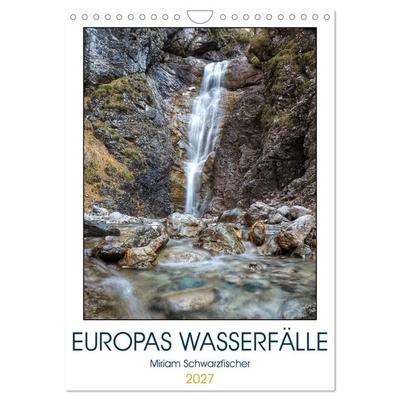 Europas Wasserfälle (Wandkalender 2027 DIN A4 hoch), CALVENDO Monatskalender