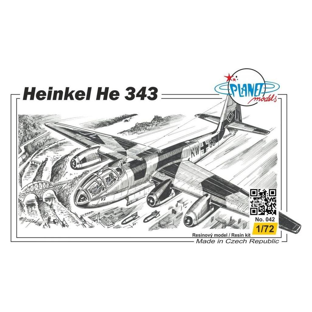 Planet Models Heinkel He-343 (129-PLT042)
