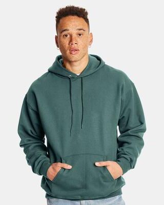 Hanes F170 Ultimate Cotton Hooded Sweatshirt in Cactus size Medium