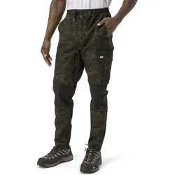 CATERPILLAR Arbeitshose mit Bund Dynamic Night Camo W32 L30