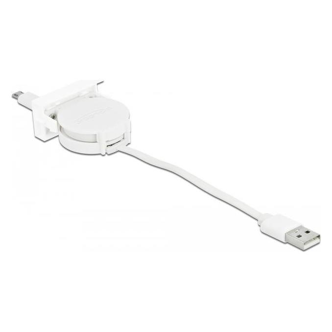 Delock Easy 45 USB-Kabel (0.62 m, USB 2.0, 5 W) (81319)