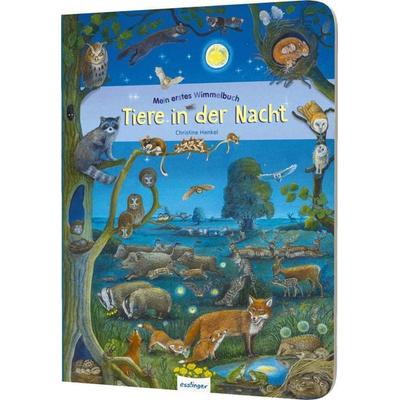 Mein erstes Wimmelbuch: Tiere in der Nacht, Gebundene Ausgabe von Christine Henkel, Esslinger in der Thienemann-Esslinger Verlag GmbH,