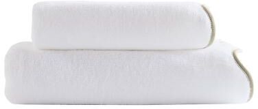 Ellie Scalloped Towels - Eucalyptus, Bath Towel - Ballard Designs