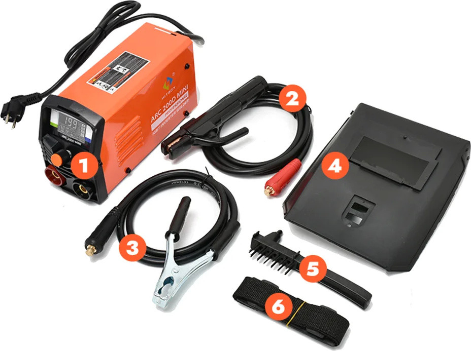 HITBOX ARC200D Lasapparaat met intelligent digitaal display en compact ontwerp
