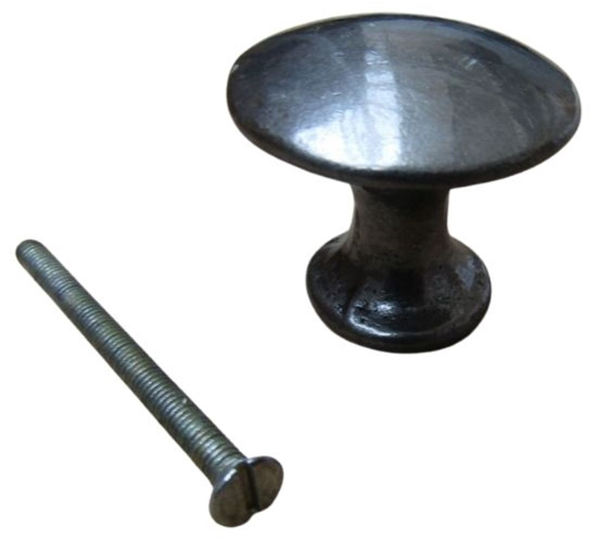 Kettle Cabinet Knob Antique Iron 38mm