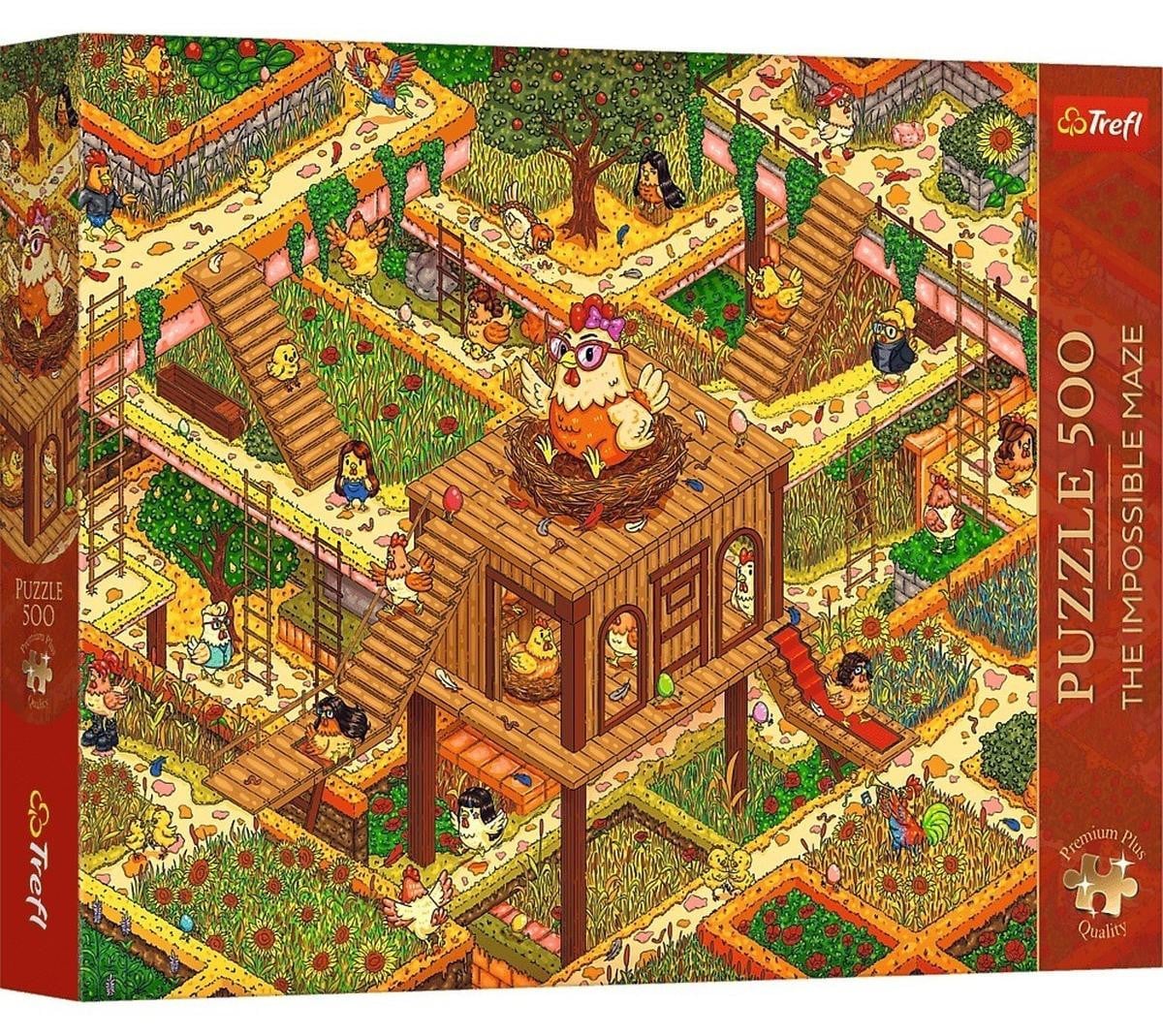 Trefl Gekke kippen puzzel