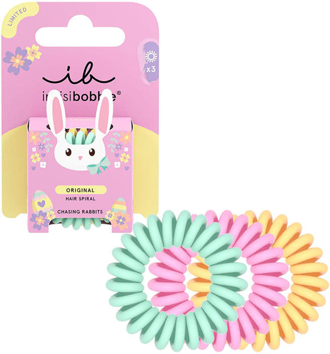Invisibobble Original Easter Chasing Rabbits Elastique en spirale